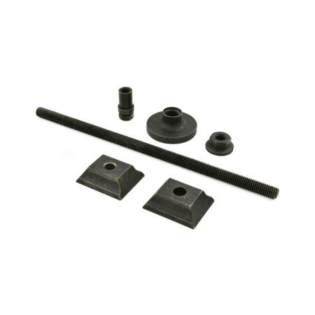 Cast Iron Radiator Brass Wall Stay Bracket Pewter - Image 2