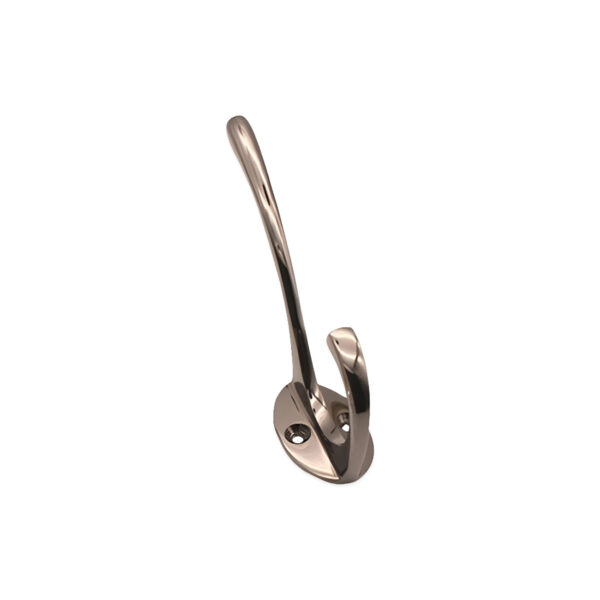 Victorian Coat Hook 87mm Black Nickel