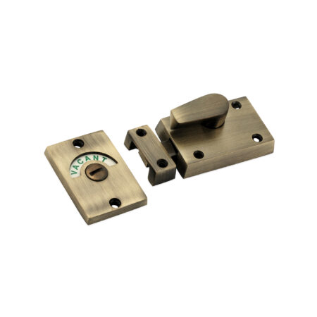 Antique Brass Indicator Bolt Latch Door Latch - Image 2