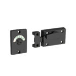 Matt Black Indicator Bolt Latch Door Latch