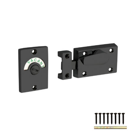 Matt Black Indicator Bolt Latch Door Latch - Image 4