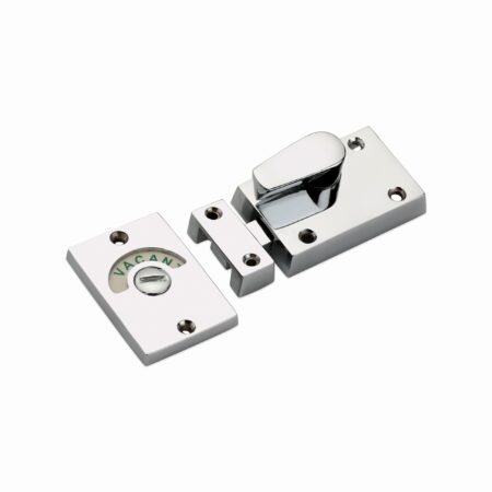 Polished Chrome Indicator Bolt Latch Door Latch - Image 2