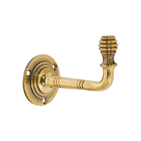 Beehive Small Coat Hook Aged Brass