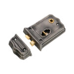 Pewter Gothic Rim Latch 105mm Door Latch