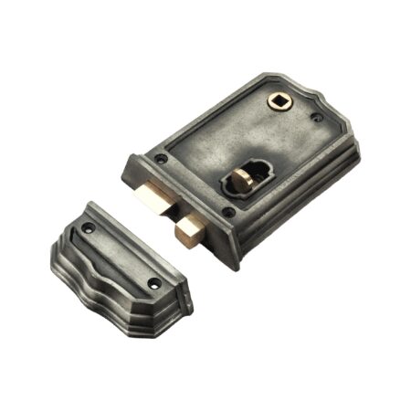 Pewter Gothic Rim Latch 125mm Door Latch