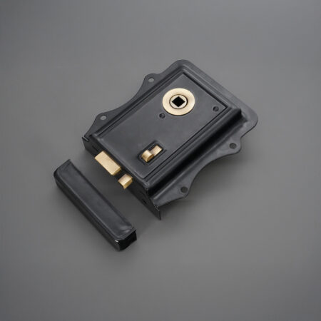 Iron Rim Lock Olde - Black/Antique - Image 3