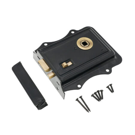 Iron Rim Lock Olde - Black/Antique - Image 4