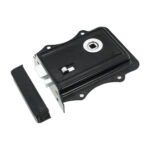 Iron Rim Lock Olde - Black Chrome