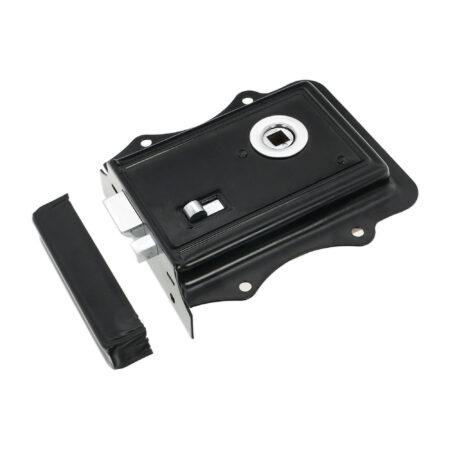 Iron Rim Lock Olde - Black Chrome