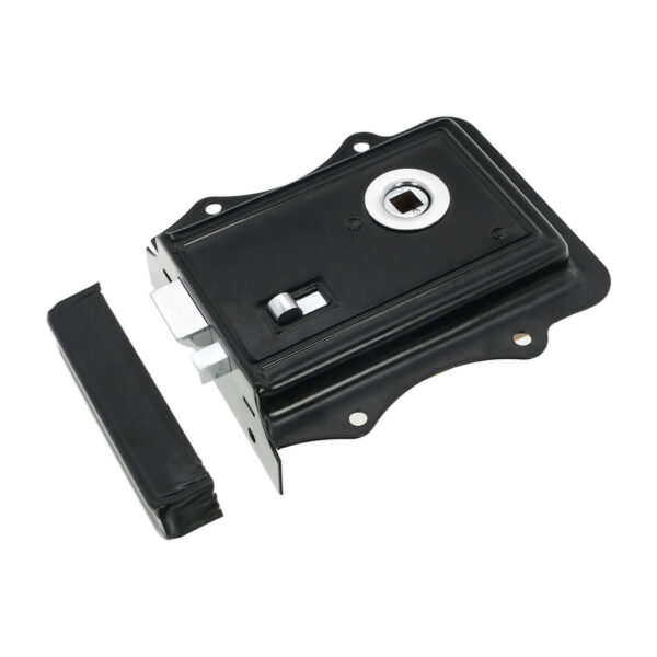 Iron Rim Lock Olde - Black Chrome