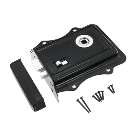 Iron Rim Lock Olde - Black Chrome - Image 4