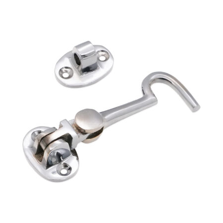 Silent Cabin Hook 3" - 75mm Polished Chrome - Image 2
