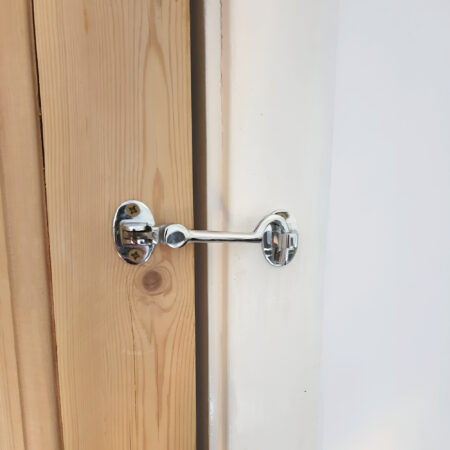 Silent Cabin Hook 3" - 75mm Polished Chrome - Image 3