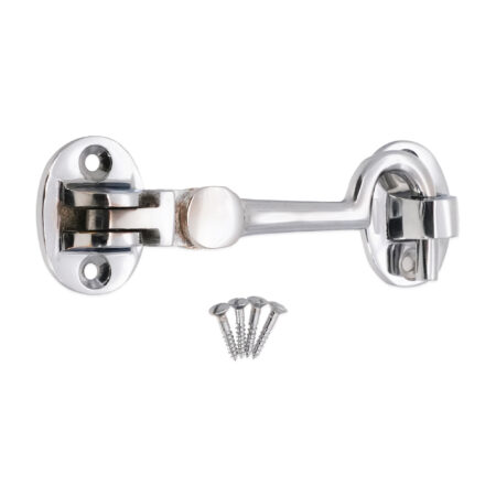 Silent Cabin Hook 3" - 75mm Polished Chrome - Image 4