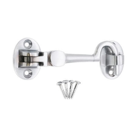 Silent Cabin Hook 3" - 75mm Satin Chrome - Image 4