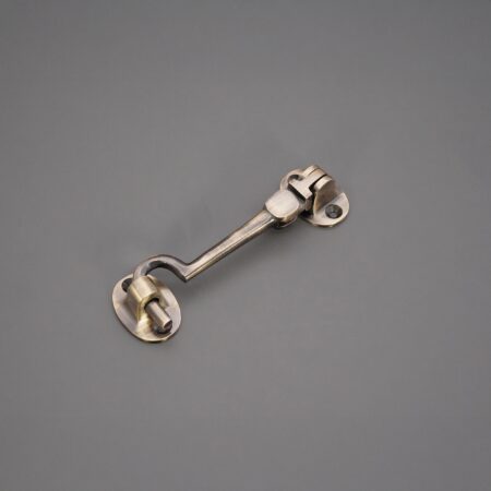 Silent Cabin Hook 4" - 100mm Antique Brass - Image 3