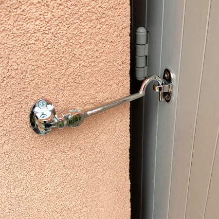 Silent Cabin Hook 4" - 100mm Polished Chrome - Image 3