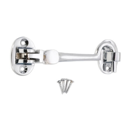 Silent Cabin Hook 4" - 100mm Polished Chrome - Image 4