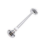 Silent Cabin Hook 6" - 150mm Polished Chrome