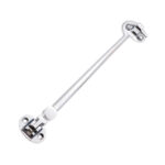 Silent Cabin Hook 8" -  200mm Polished Chrome
