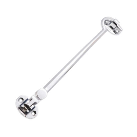 Silent Cabin Hook 8" -  200mm Polished Chrome