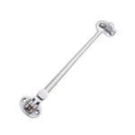 Silent Cabin Hook 8" -  200mm Satin Chrome