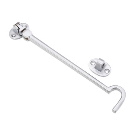 Spira Brass Silent Cabin Hook 8" - 200mm Satin Chrome - Image 2