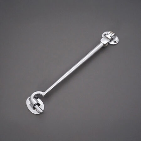 Spira Brass Silent Cabin Hook 8" - 200mm Satin Chrome - Image 3