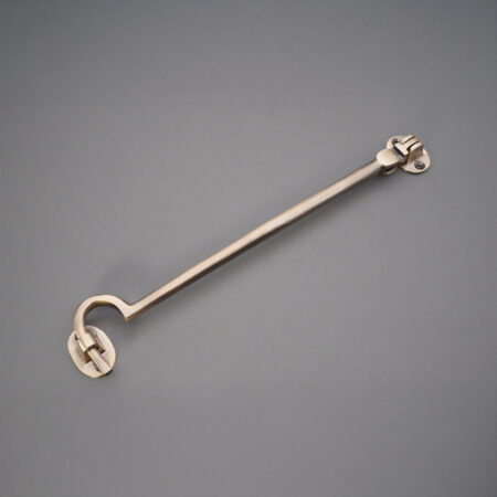 Silent Cabin Hook 10" - 250mm Antique Brass - Image 3