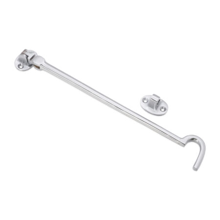 Silent Cabin Hook 10" - 250mm Satin Chrome - Image 2