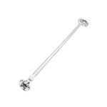 Silent Cabin Hook 12" - 300mm Polished Chrome