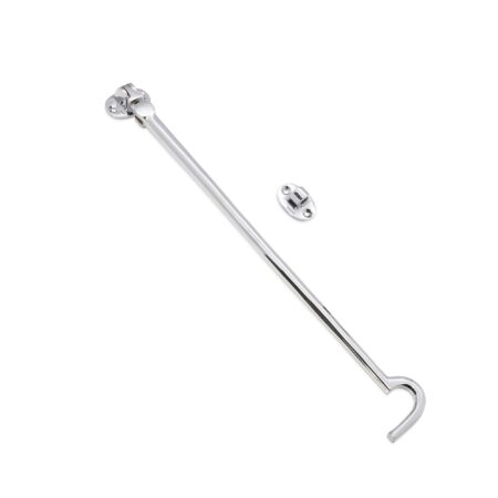 Silent Cabin Hook 12" - 300mm Polished Chrome - Image 2