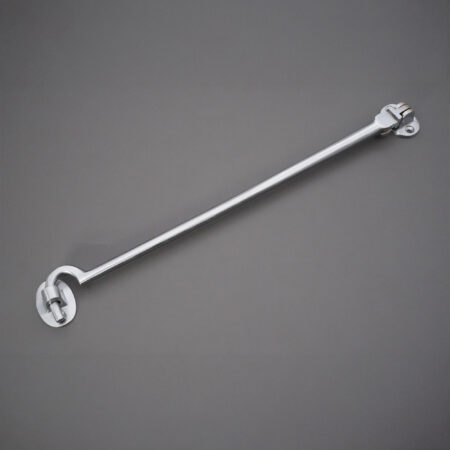 Spira Brass Silent Cabin Hook 12" - 300mm Satin Chrome - Image 3