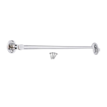Spira Brass Silent Cabin Hook 12" - 300mm Satin Chrome - Image 4