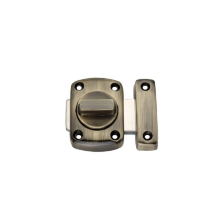 Sigma Bahroom Latch Small Antique Brass