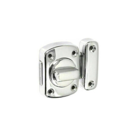 Sigma Bahroom Latch Small Polished Chrome