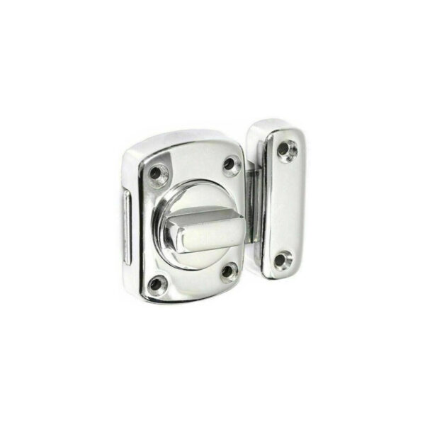 Sigma Bahroom Latch Small Polished Chrome