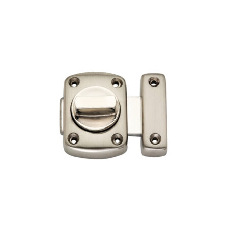 Sigma Bahroom Latch Small Satin Nickel