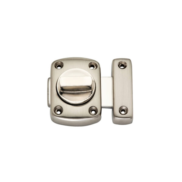 Sigma Bahroom Latch Small Satin Nickel