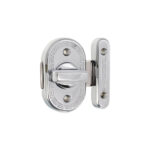 Delta Bathroom Latch Big Polished Chrome