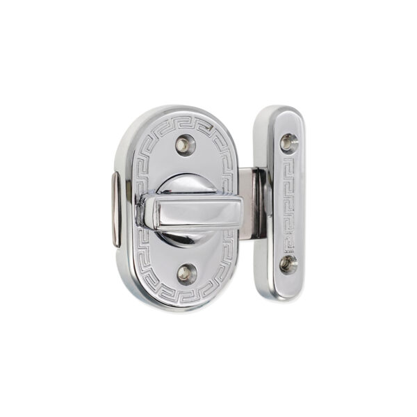 Delta Bathroom Latch Big Polished Chrome