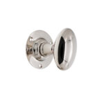 Polished Nickel Oval Mortice Door Knob Door Hardware