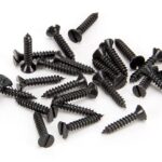 From the Anvil Black 6 x 3/4" Countersunk Screws (25)