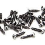 Pewter 4 x 1/2" Round Head Screws (25) | 33421