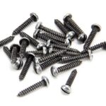 Pewter 6 x 3/4" Round Head Screws (25) | 33426