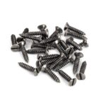 From the Anvil Pewter 8 x 3/4" Countersunk Screws (25) - Pewter Patina