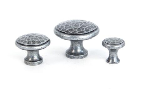 Pewter Hammered Cabinet Knob - Large | 33625 - Image 2