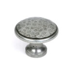 Pewter Hammered Cabinet Knob - Large | 33625
