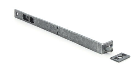 From the Anvil 12" Flush/Slide Door Bolt - Pewter Patina