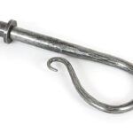 Pewter Shepherd's Crook Curtain Finial (pair) | 33708